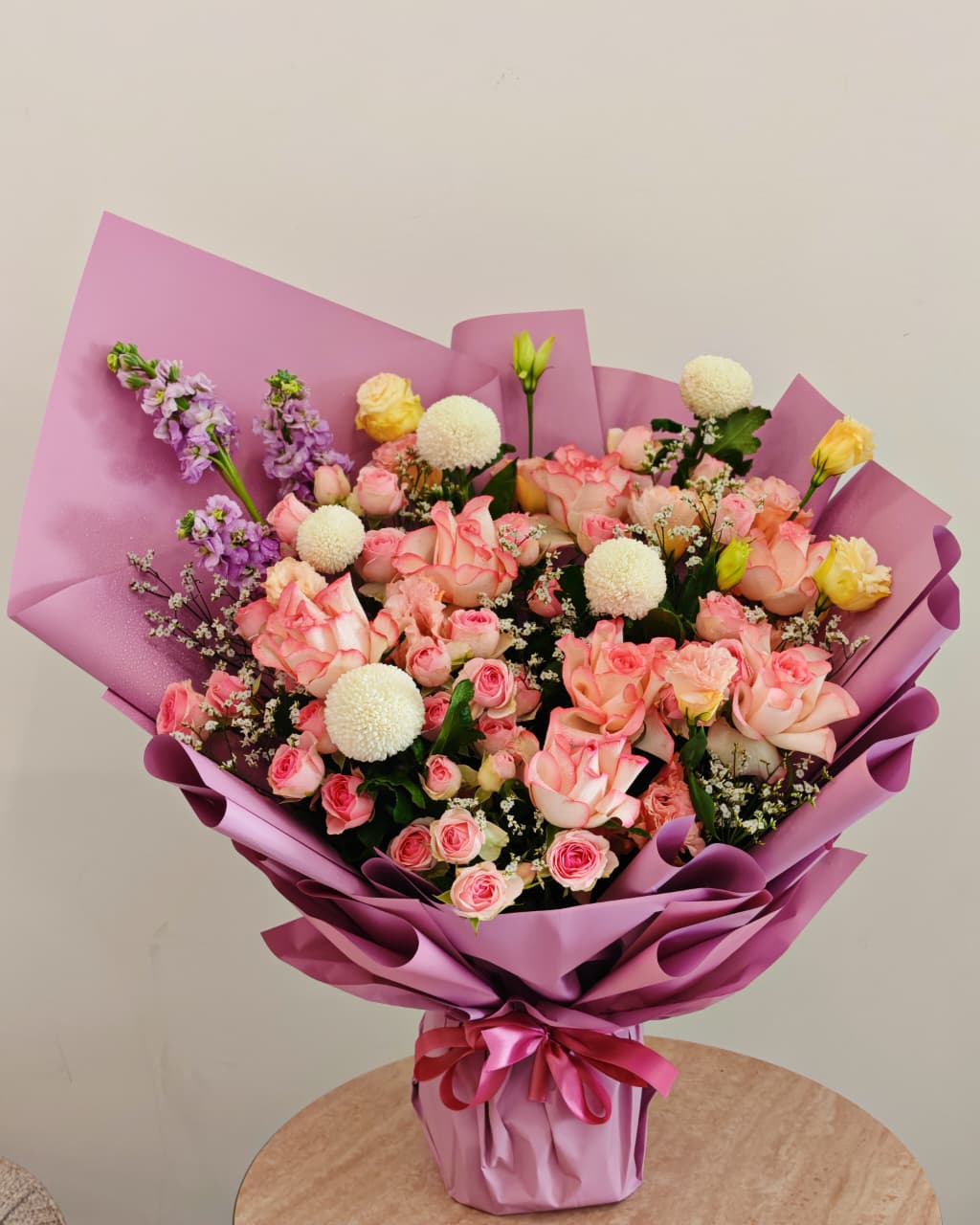 Blushing Bloom Bouquet