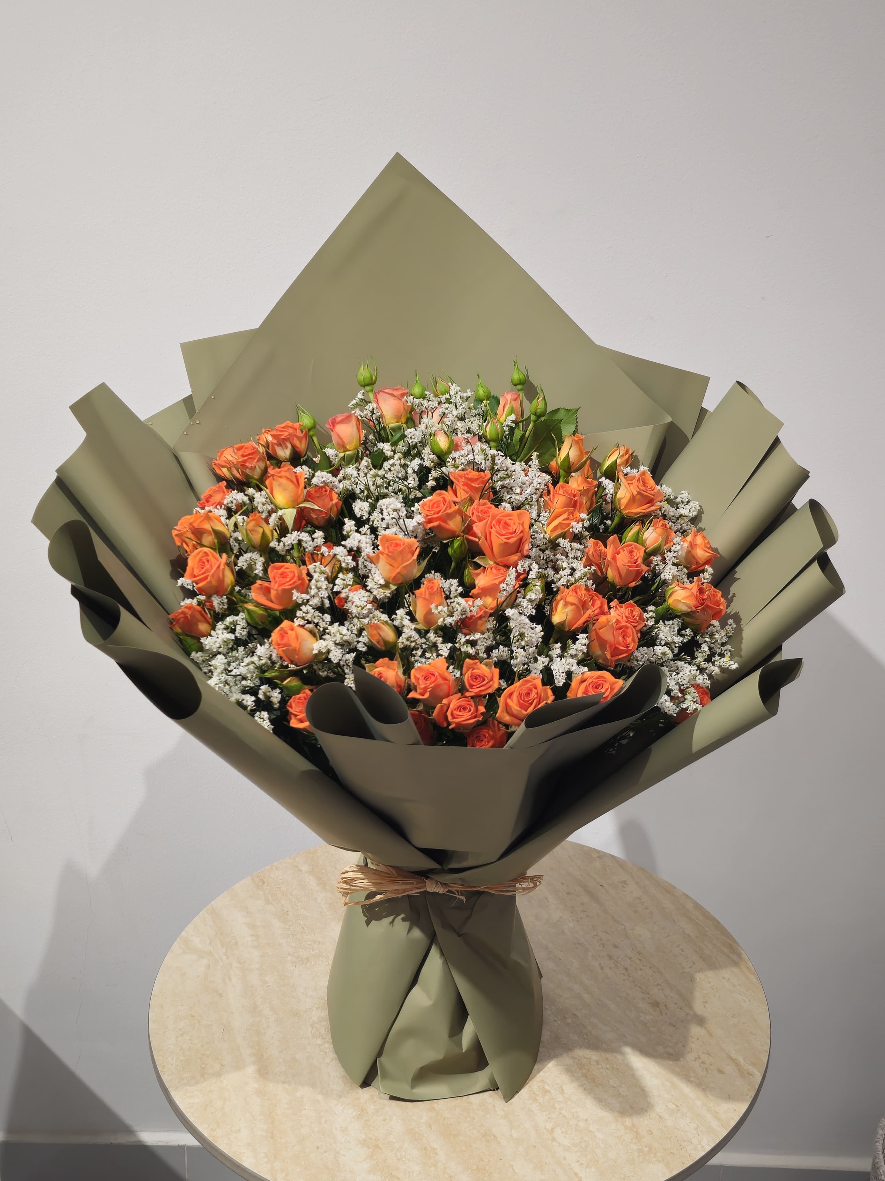 Sunset Gala – Mixed Roses & Gerberas