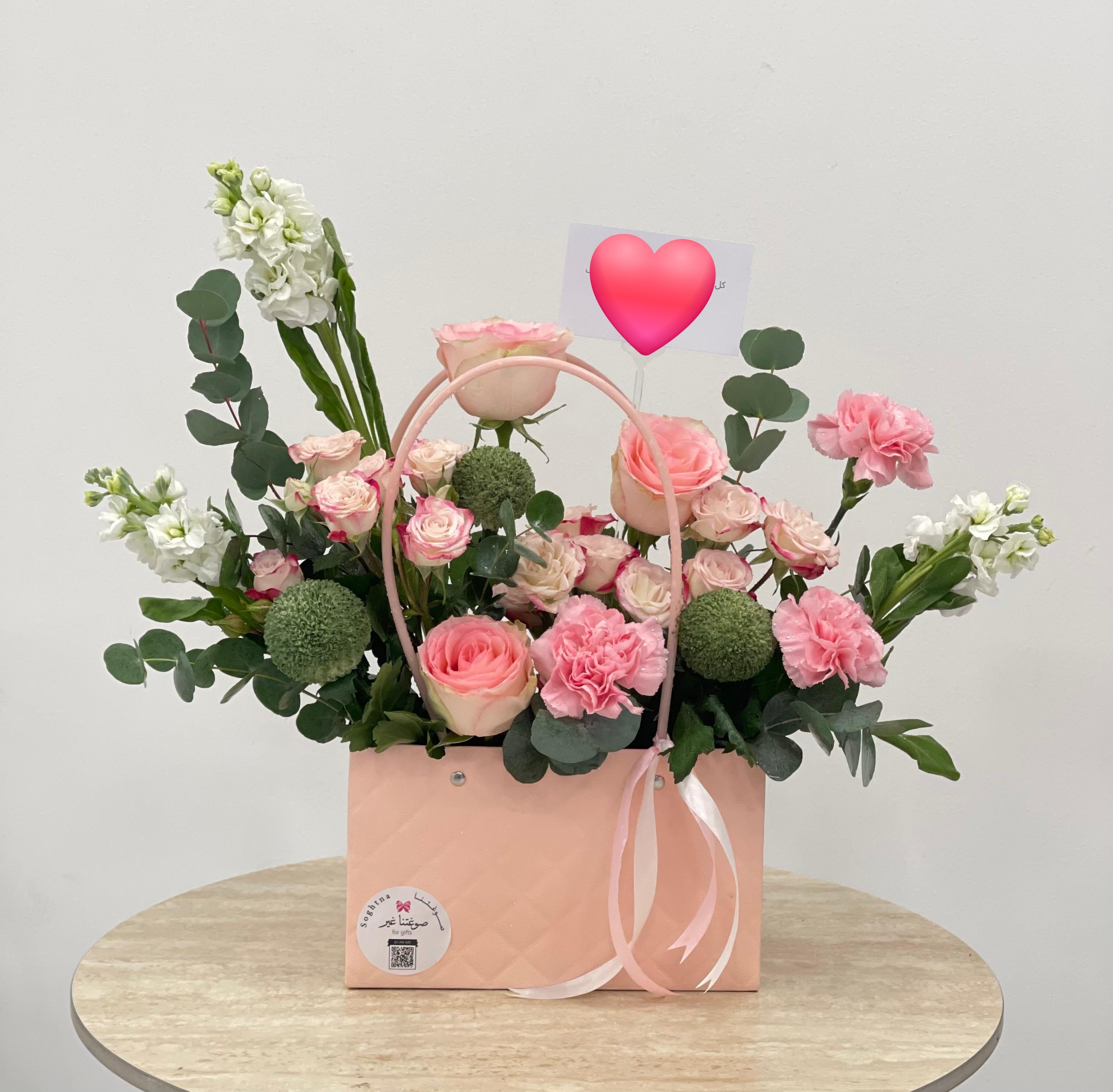Pink Symphony Vase Arrangement