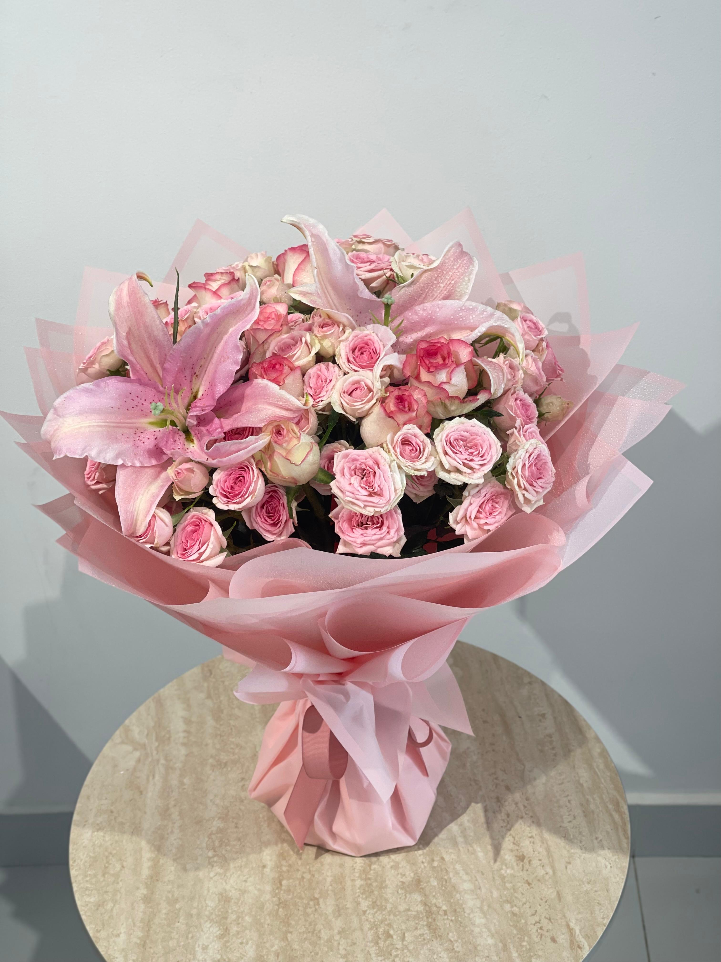 Blush Teddy Surprise