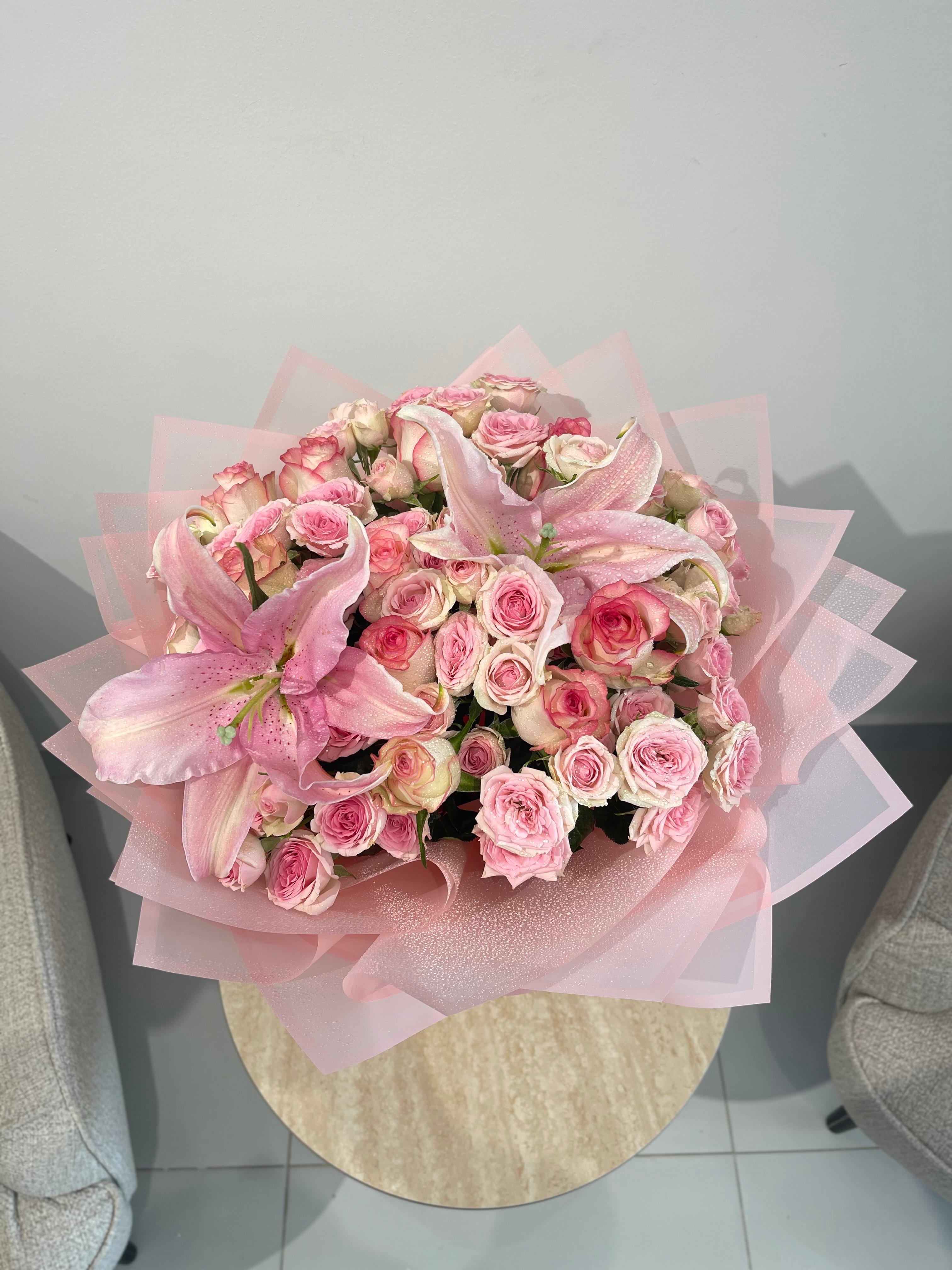 Blush Teddy Surprise