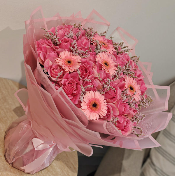 Pink Gerbera Charm