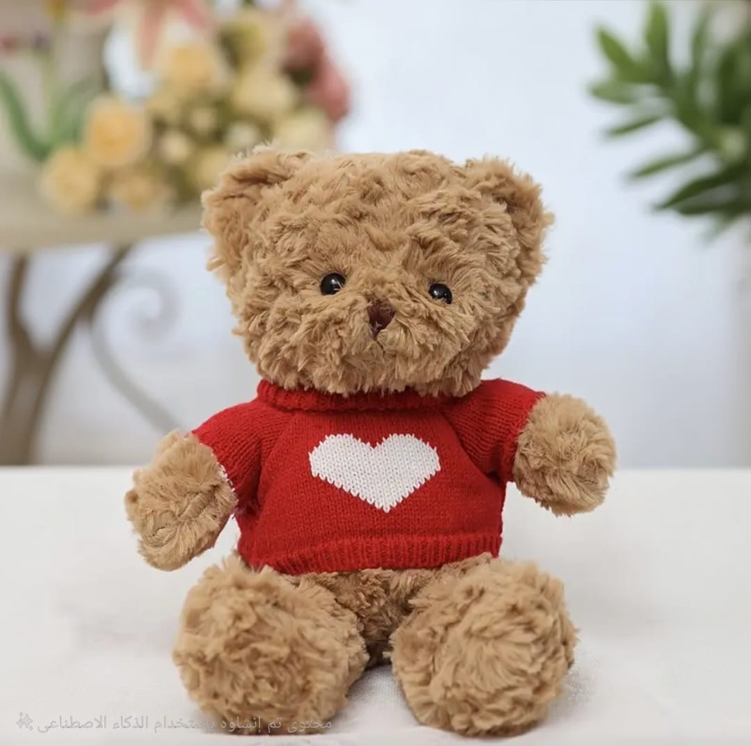 Cuddle Bear in Red